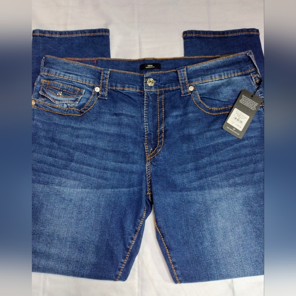 True Religion Geno Big T Snap Relax Slim Men's jeans NWT $199 - Picture 4 of 7